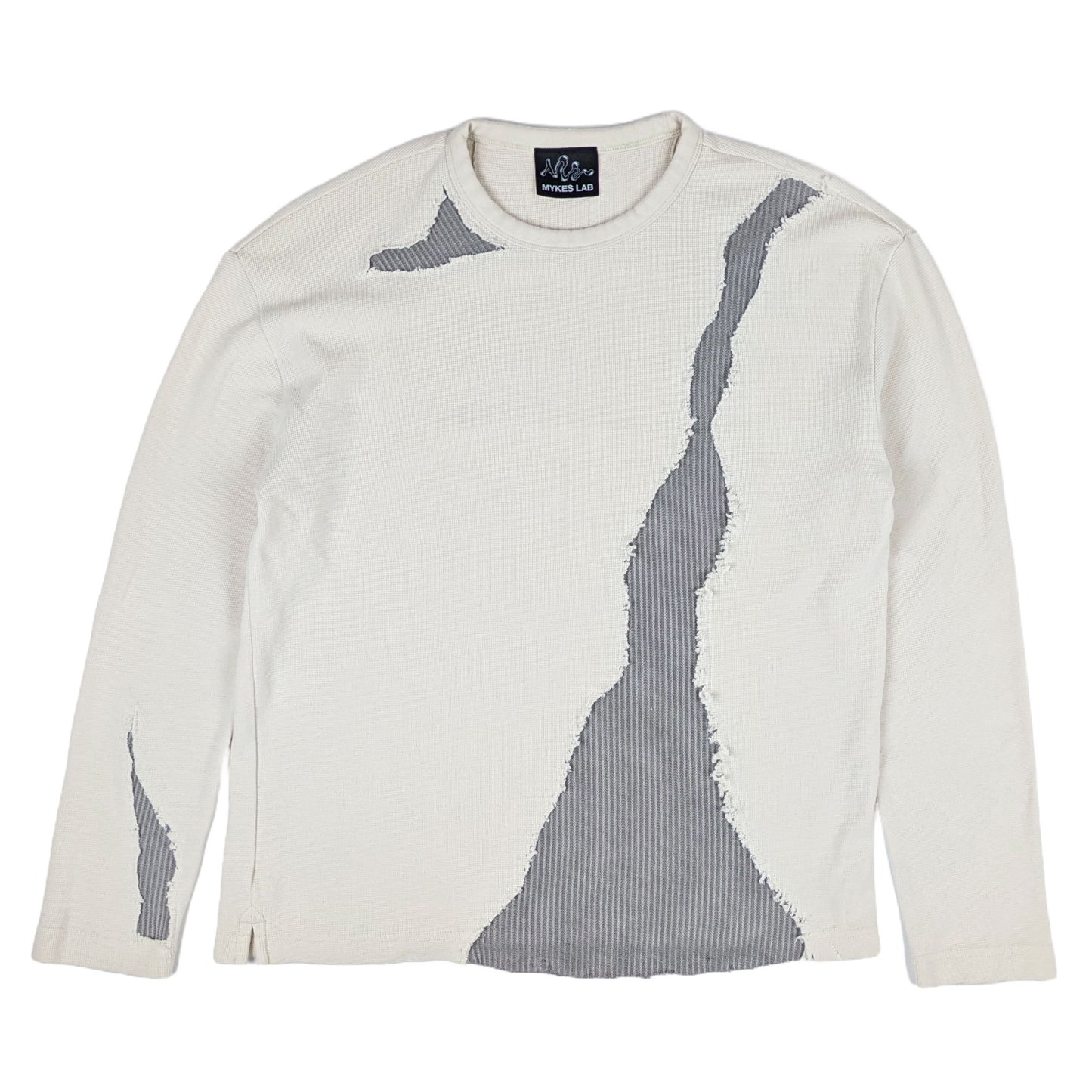 Erosion Waffle Knit Jumper - Mykes Lab