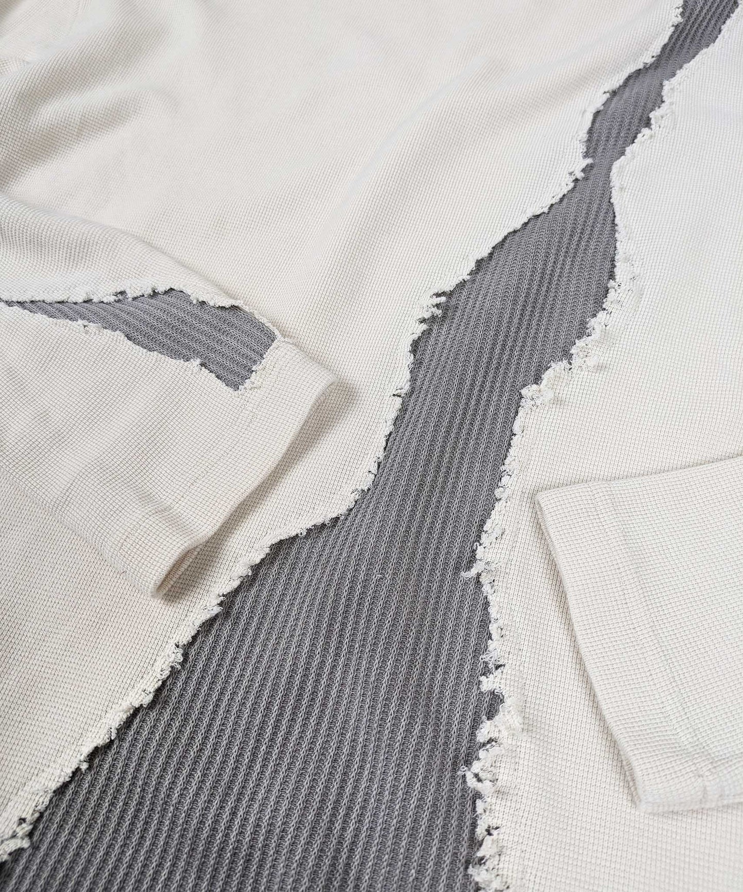 Erosion Waffle Knit Jumper - Mykes Lab