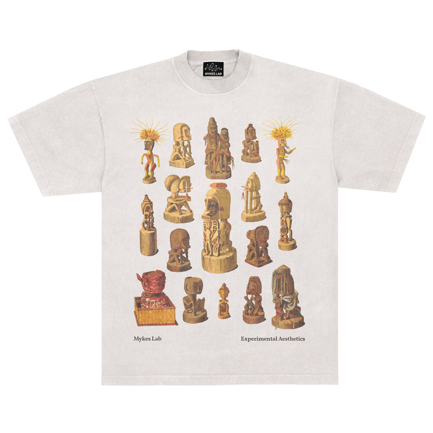 Objects T-Shirt - Off-White - Mykes Lab