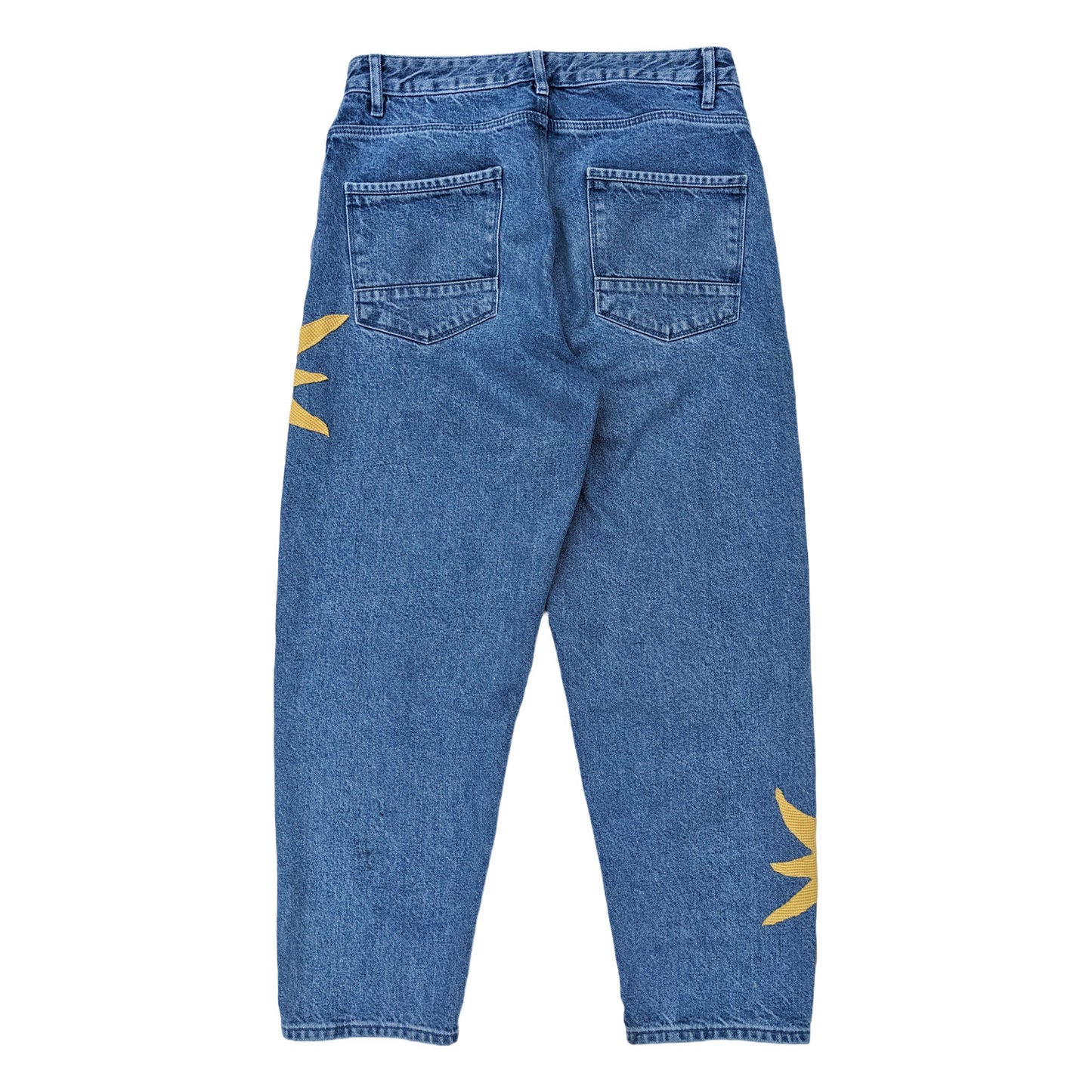 Peaceful Appliqué Jeans - Mykes Lab