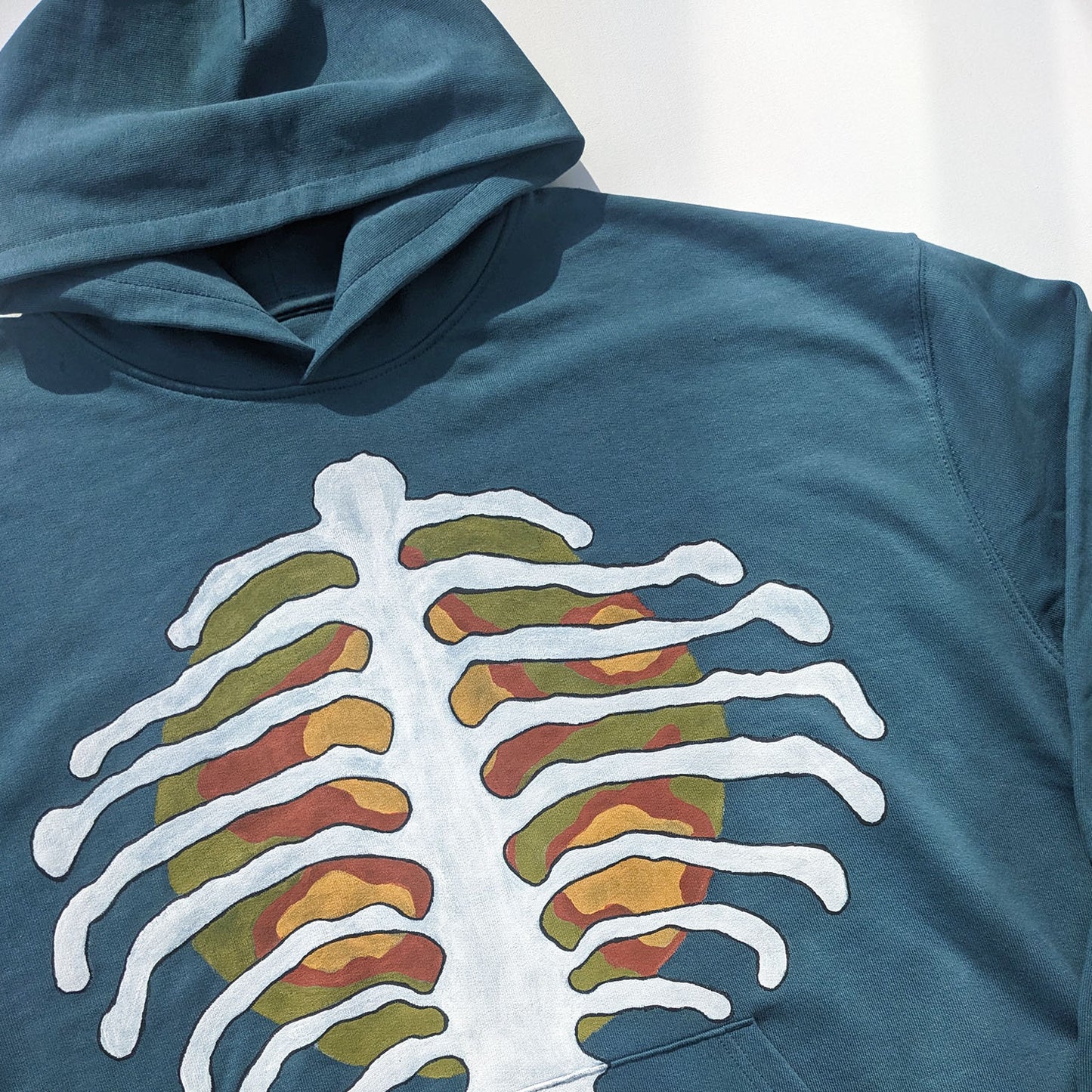 Mutations Painted Hoodie - Mykes Lab