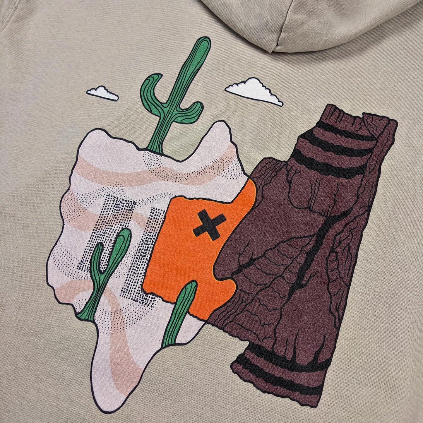 Saharan Hallucination Hoodie - Mykes Lab