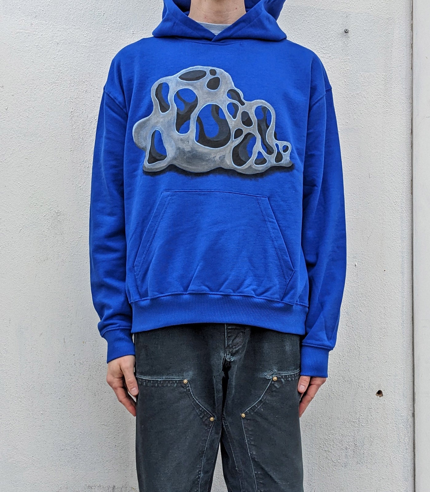 Tapestry from an Asteroid Painted Hoodie - Mykes Lab