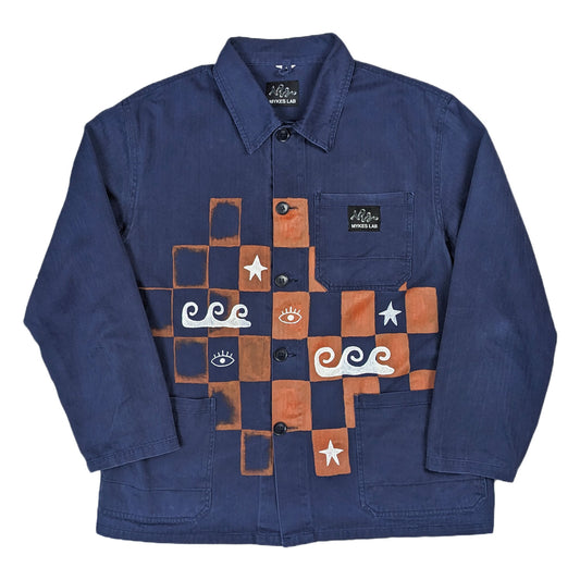 Icons Painted Work Jacket - Mykes Lab