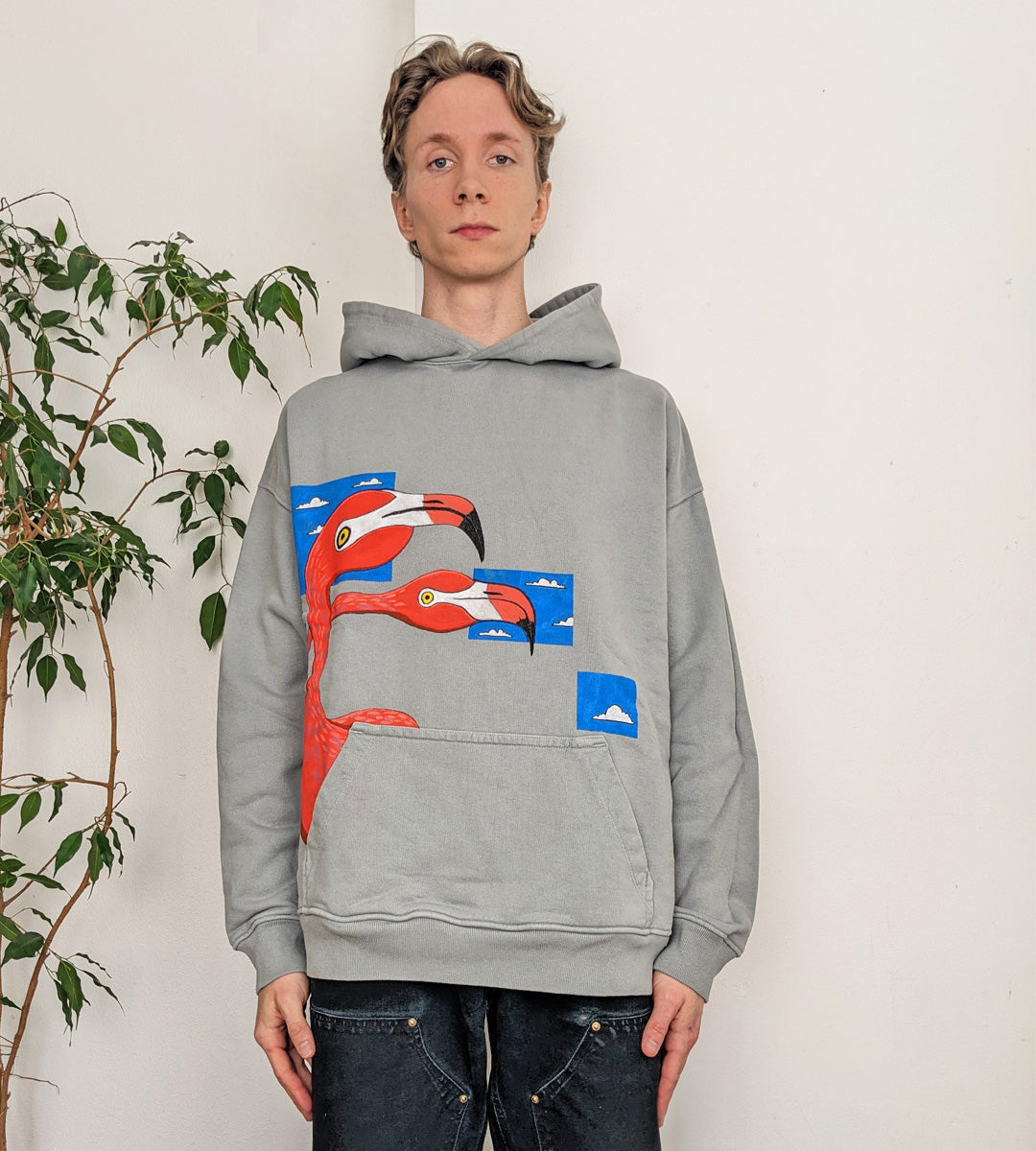 Portals of Imagination Painted Hoodie - Mykes Lab