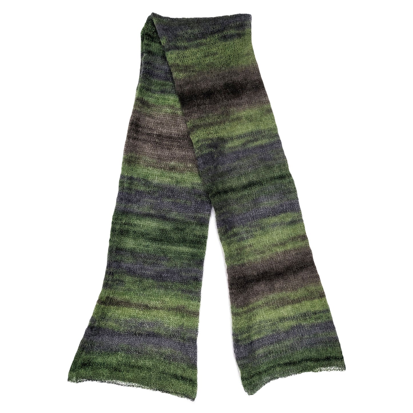 Spring Gradient Mohair Scarf - Mykes Lab